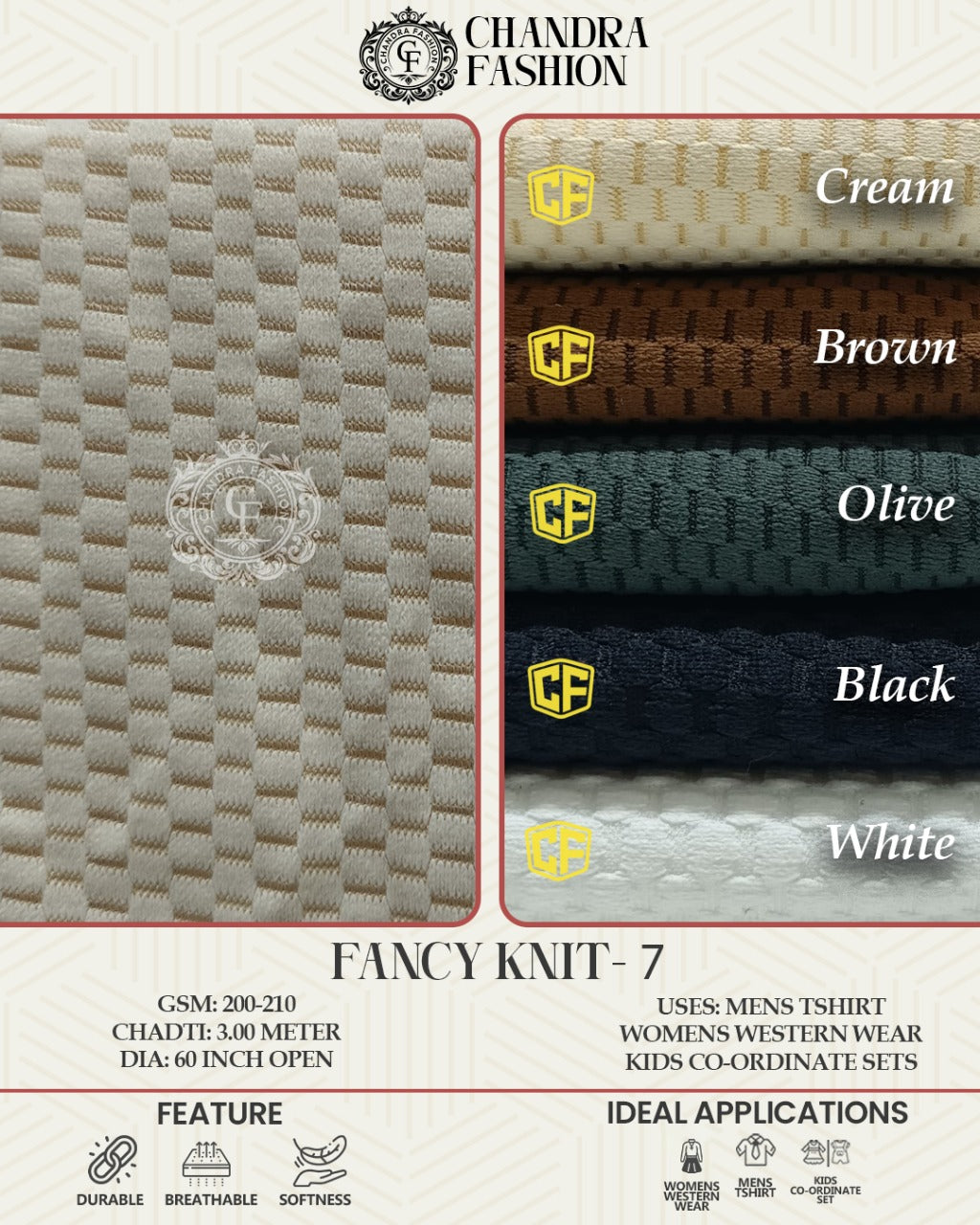 Men's Beige Textured Cuban Collar Shirt – Casual Half Sleeves