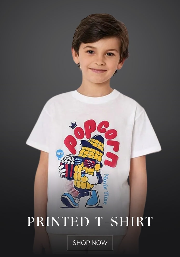Boy Kids Printed Tshirt