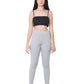 TYKUN Women Solid Track Pants (Light Grey)