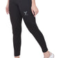 TYKUN Women Solid Track Pants (Black)