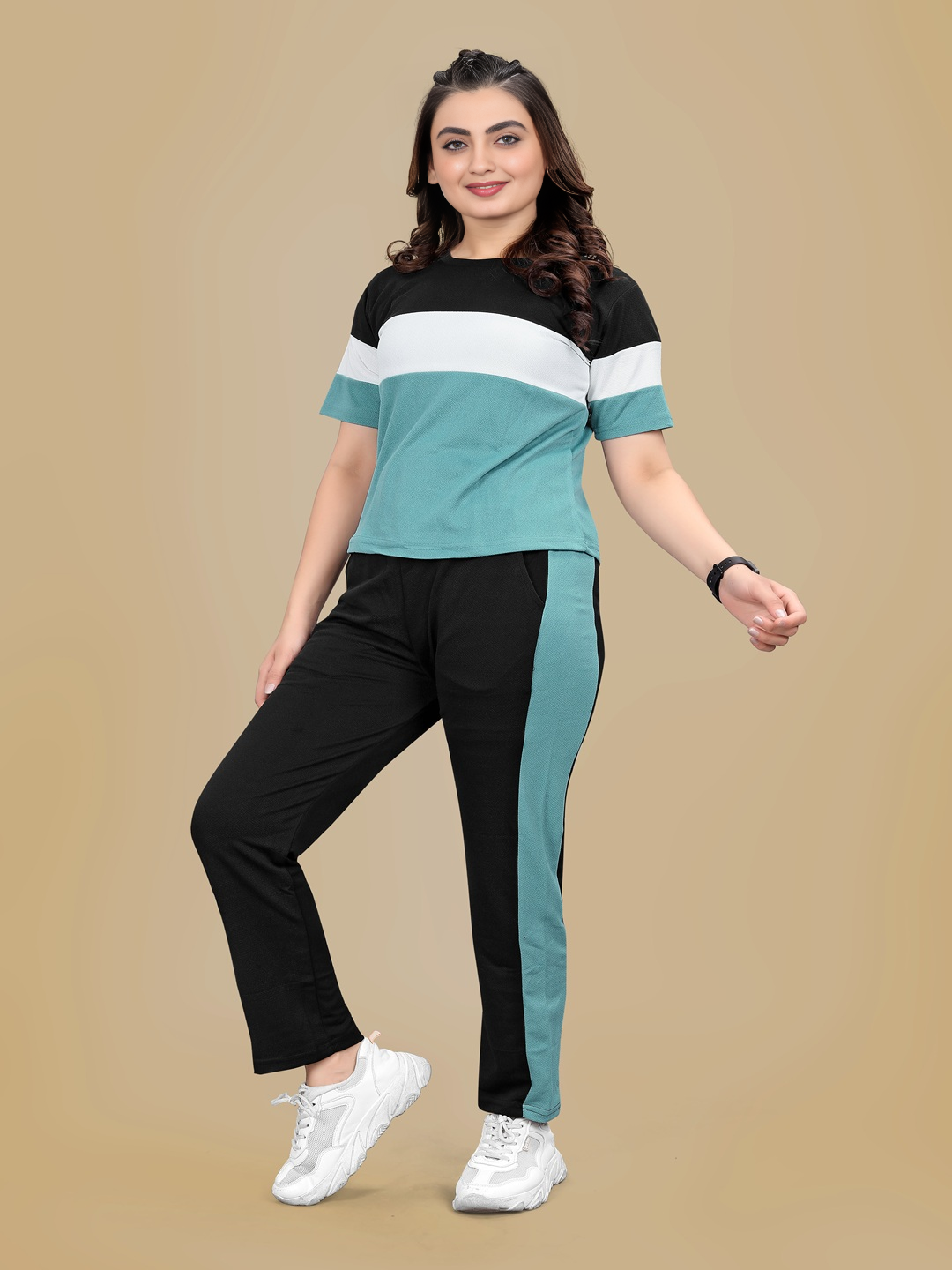 ColourBlock Track Suit For Women