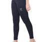 TYKUN Women Solid Track Pants (Navy)