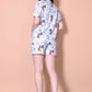 Women's Printed Top With Short (MICKEY MOUSE)
