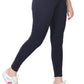 TYKUN Women Solid Track Pants (Navy)