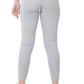 TYKUN Women Solid Track Pants (Light Grey)
