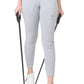 TYKUN Women Solid Track Pants (Light Grey)