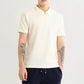 Men’s  Half Sleeve Polo T-Shirt with Zip Collar