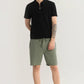 Men’s  Half Sleeve Polo T-Shirt with Zip Collar